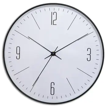 

Fashion Wall Clock Aililife 3D Office Silent Quartz Clock Digital Clock Nordic Style 12inch Livingroom Ornament Home Decoration