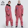 SMN Brand Adult One Piece Ski Suit Women Snowboard Suit Men Skiing Clothing Unisex Windproof Waterproof Hooded Super Warm Sport ► Photo 2/6