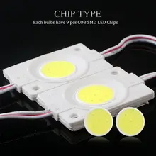 

20 pcs/lot Led Module 12V Cob Advertisement Design Signage backlit Waterproof IP65 White Red Green Blue Yellow Pink ad sign ligh