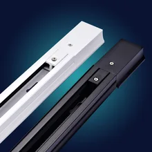 Светодиодный подтяжки для камеры, прожекторы, камера, трек, артикул dao gui tiao, Толстый алюминий, черный и белый, 1 м/1,5 м, магазин одежды S