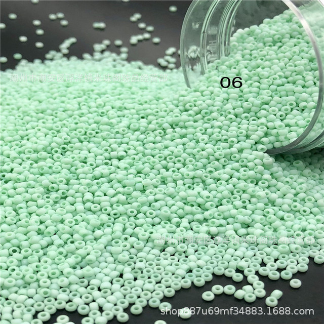 New Super Excellent Rice Beads 2mm Porcelain Beads Macaron Candy Series DIY Collection Beads Weaving Fashion Accessories