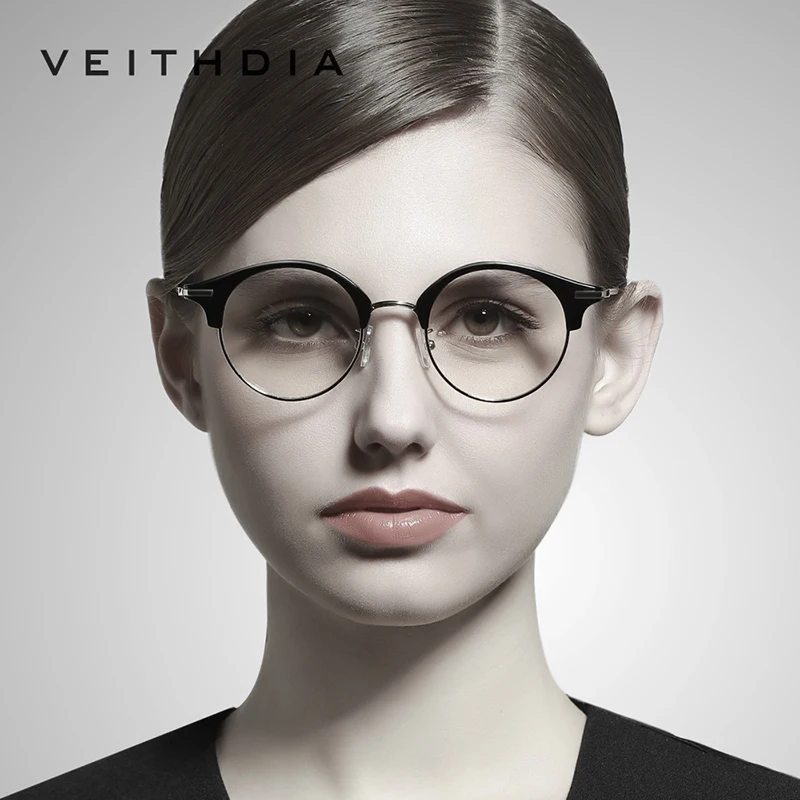 

VEITHDIA 2020 Women Optical Glasses Computer Goggles Clear Lens Eyeglasses Spectacle Frames For Women Accessories V1230