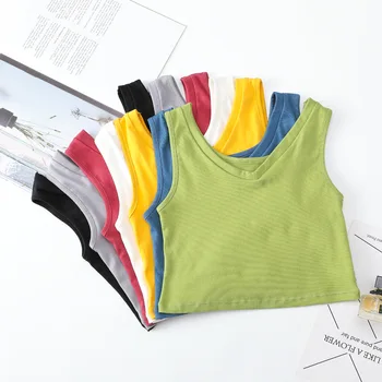 

Women Tank Top Sexy Crop Tank Soft Summer Crop Tops Comfort Underwear