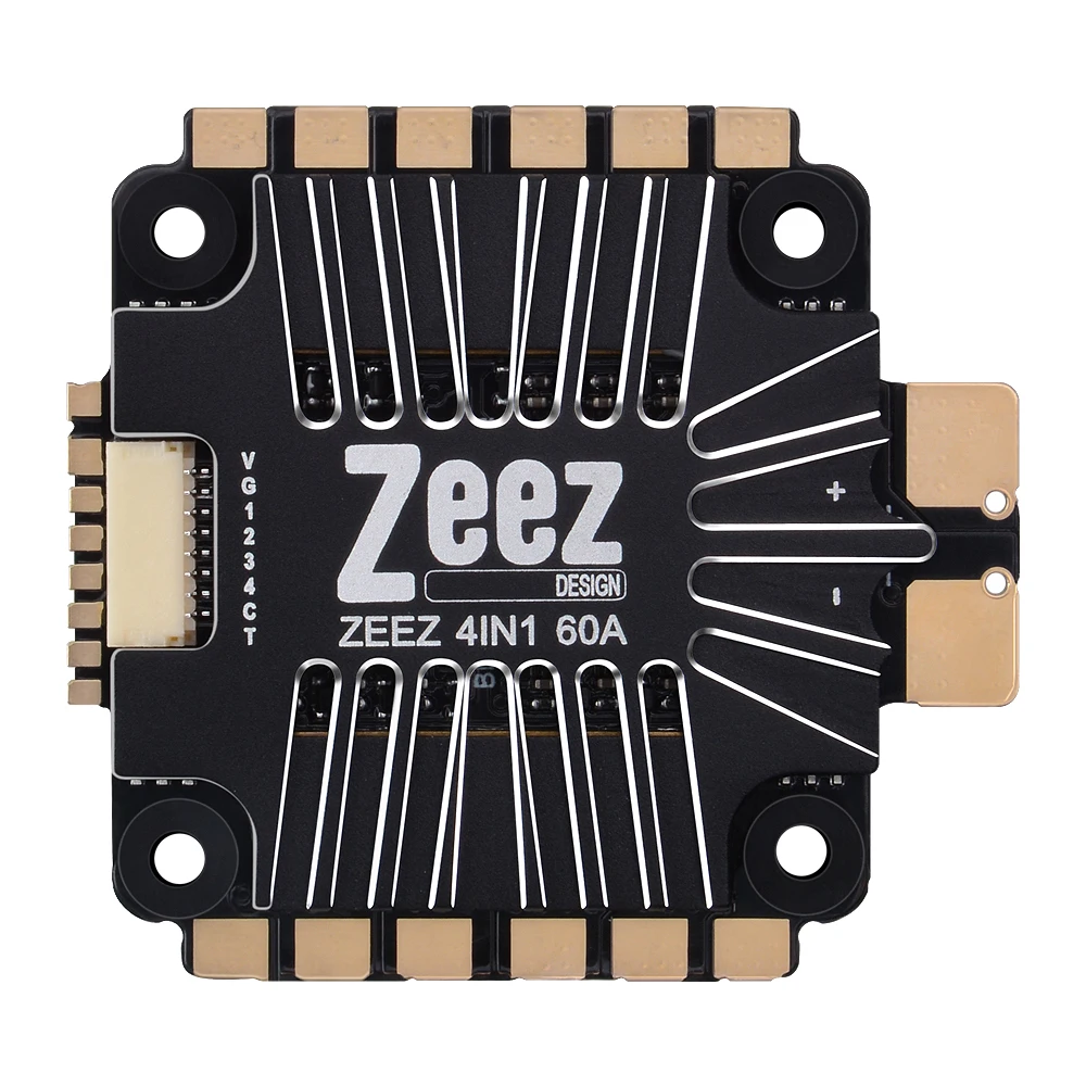 Новинка ZEEZ ESC 4in1 60A 3S до 6S BlHeli32 для RC Drone FPV Racing | Игрушки и хобби