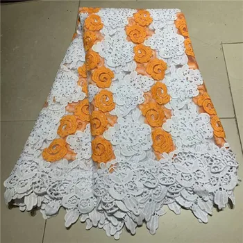 

African Lace Fabric 2019 French Cord Lace Fabric Embroidered Nigerian Tulle Lace Fabric With Stones For Wedding
