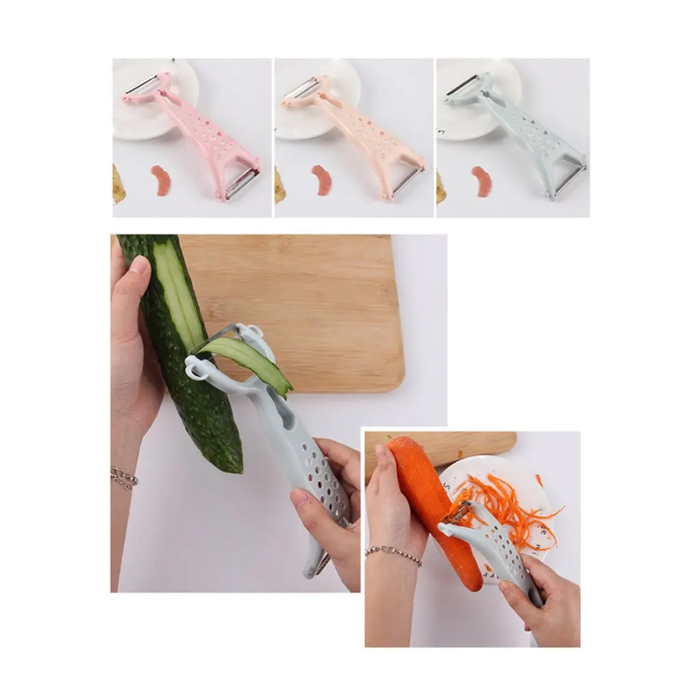 Creative Vegetable And Fruit Paring Knife Kitchen Multi-function Peeler Home Multi-purpose Plain Planer