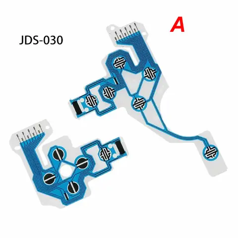 For PS4 030 040 050 Controller Conductive Film Keypad Flex Cable Buttons Ribbon Circuit Board Drop Shipping