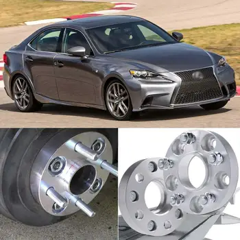 

Auto Wheel Spacer 2pcs 5X114.3 60.1CB 20mm Thick Hubcenteric Wheel Spacer Adapters For Lexus IS/RX/SC/GS/ES