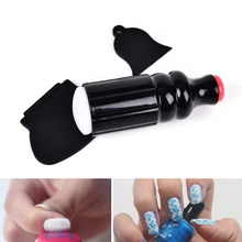 1 ensemble plaque Nail Art outils de bricolage noir Nail Art Stamper + 2 pièces grattoir ensemble Kit timbre estampage dispositif vente chaude(China)