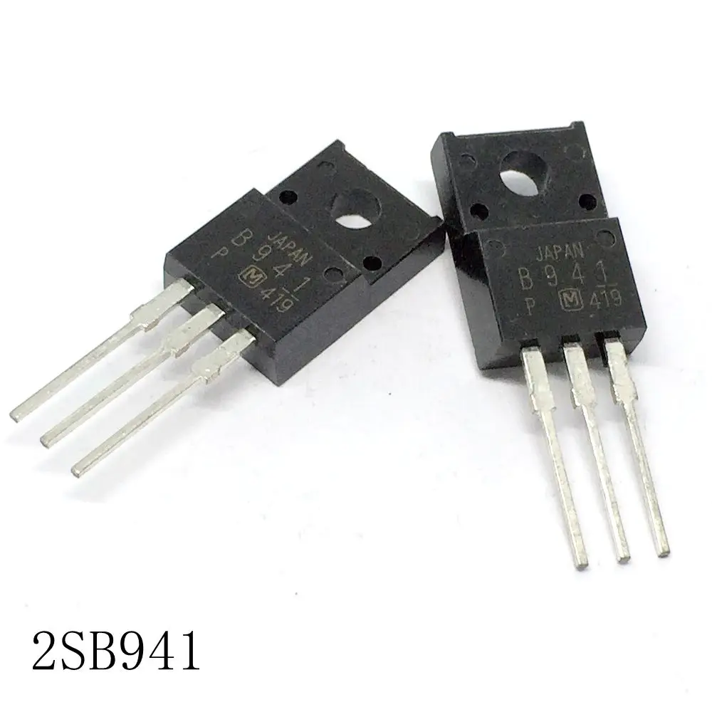 

Low-frequency power amplifier triode 2SB941 TO-220F 3A/60V 10pcs/lots new in stock