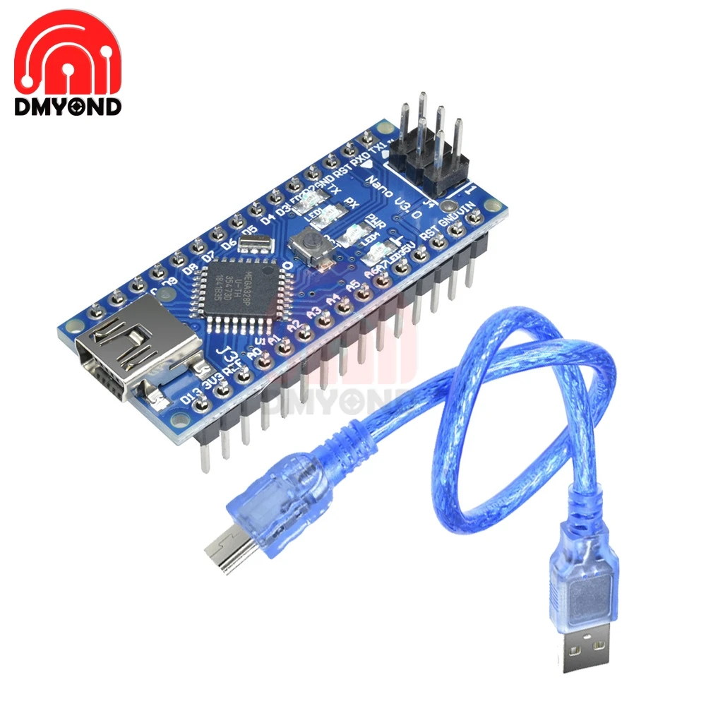 Новый мини USB Nano 3 0 с контроллером загрузчика совместимый для Arduino CH340 драйвера 16