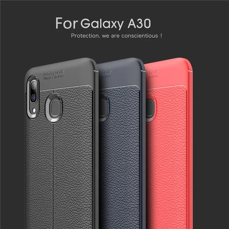 For Samsung Galaxy A30 Silicone Rubber Phone Case Cover For Samsung Galaxy A30 Back Cover Phone Case Funda For Samsung A30