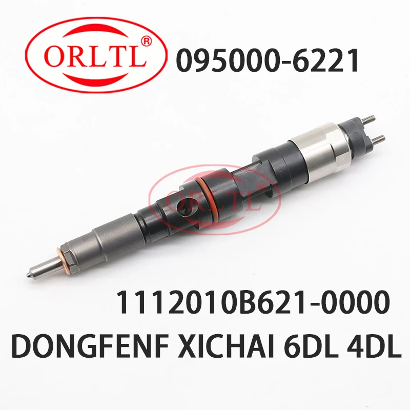 

Common Rail Injector 095000-6221 Diesel Nozzle 1112010B621-0000 Fuel Sprayer 095000-6222 095000-6223 For DONGFENF XICHAI 6DL 4DL