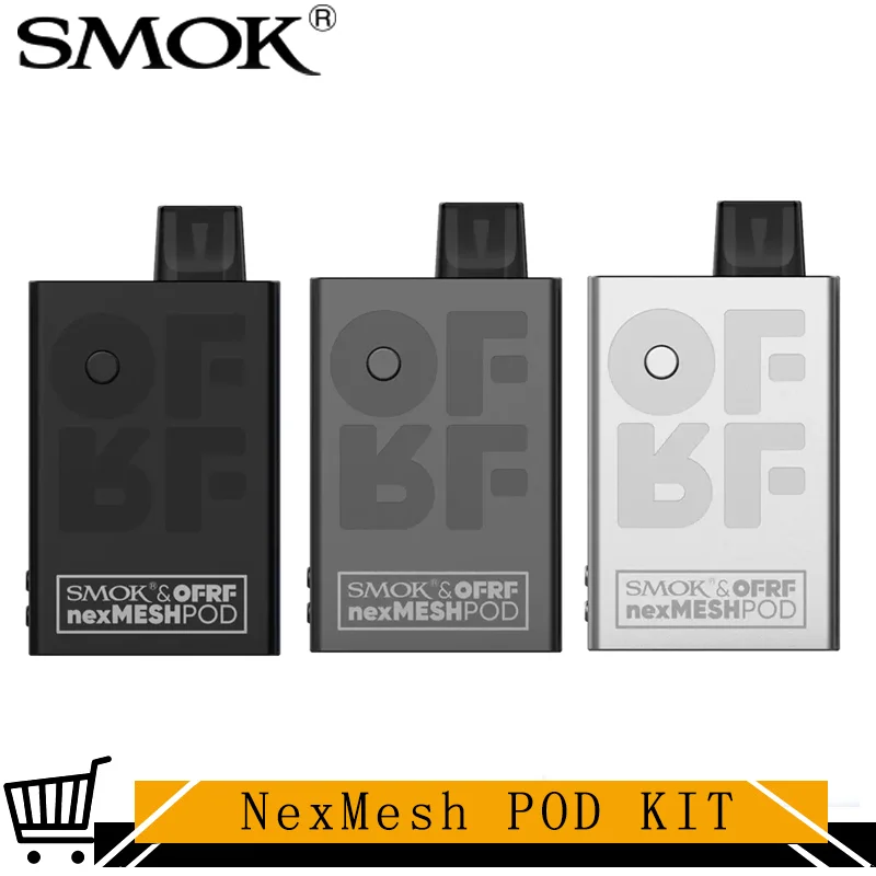 SMOK-kit de vaporizador NexMesh Original, batería de 1200m, 2ml, Cartucho Nexmesh con A1 SS316, bobina de malla, cigarrillo electrónico