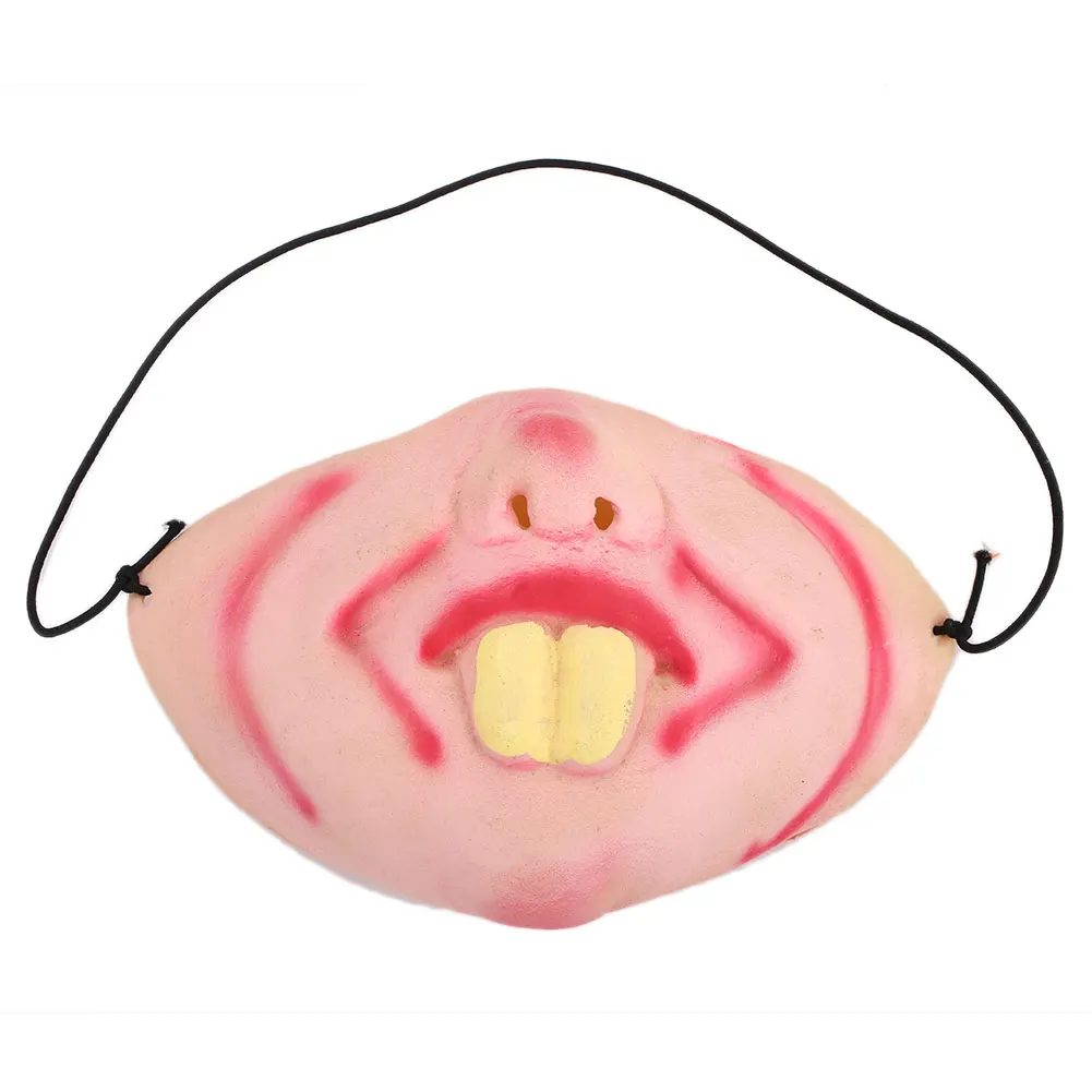 Rabbit teeth Маска на Хэллоуин, Униформа, код, аксессуары для домашних животных, намордник, Забавные Маски для кукол, для домашних животных, прочный, 6 стилей, латекс, шалость, шуточка, Маскарад - Цвет: Rabbit teeth