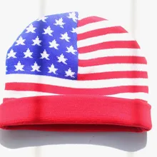 Мужские и женские вязаные зимние шапочки с флагом США, кепка для скейтборда