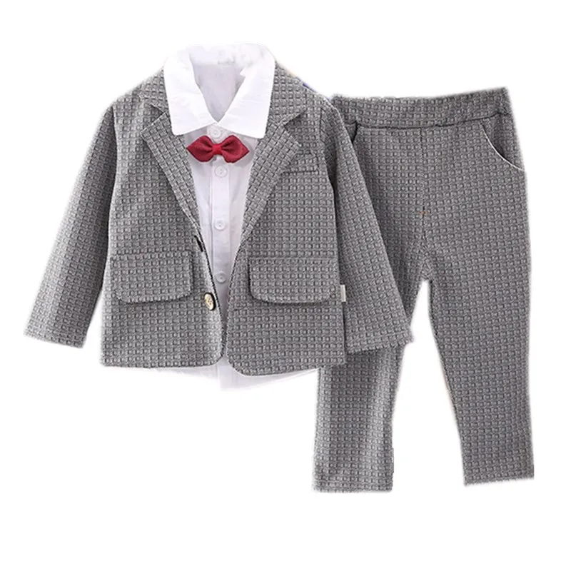 3 шт./комплект детский осенний блейзер для мальчиков|Комплекты одежды| |
