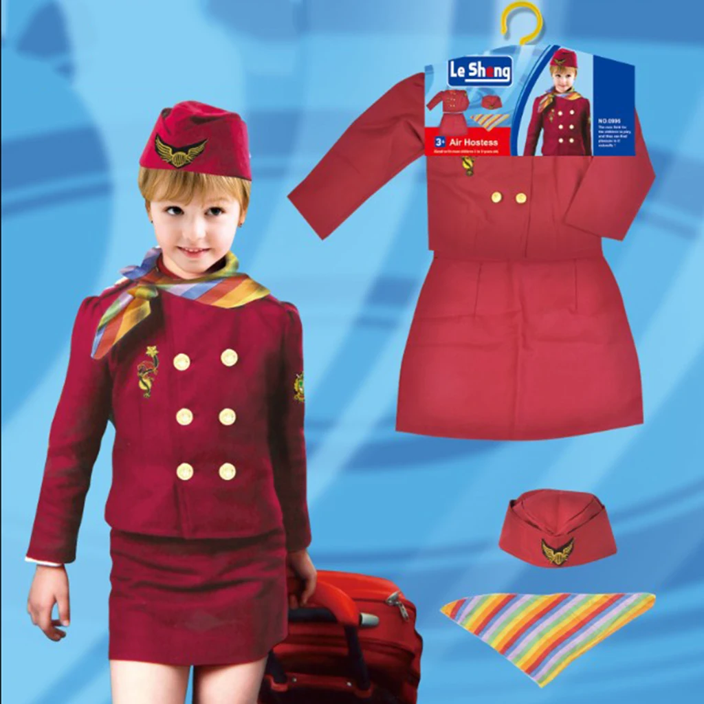child's air hostess fancy dress