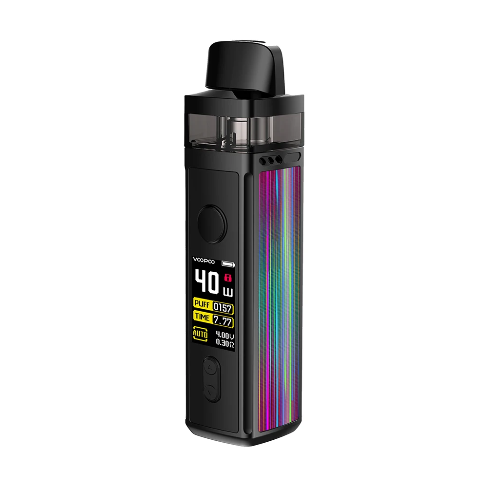 Aurora VOOPOO VINCI Mod Pod Vape комплект с аккумулятором 1500 мАч и 5,5 мл Pod и 0,96 дюймов TFT цветной экран Vape комплект Vs Vinci X/Drag 2 - Цвет: Aurora