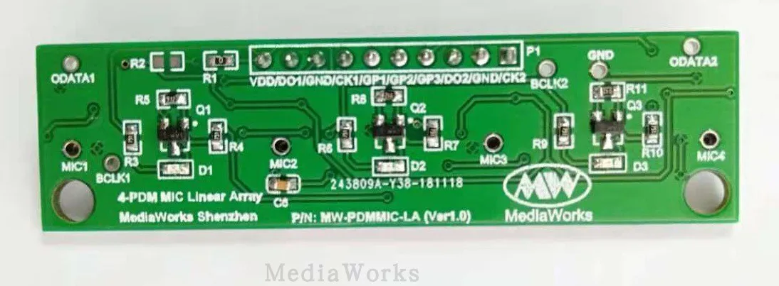 PDM цифровая Кремниевая пшеничная Линейная масса MEMS стандартная масса|Детали для
