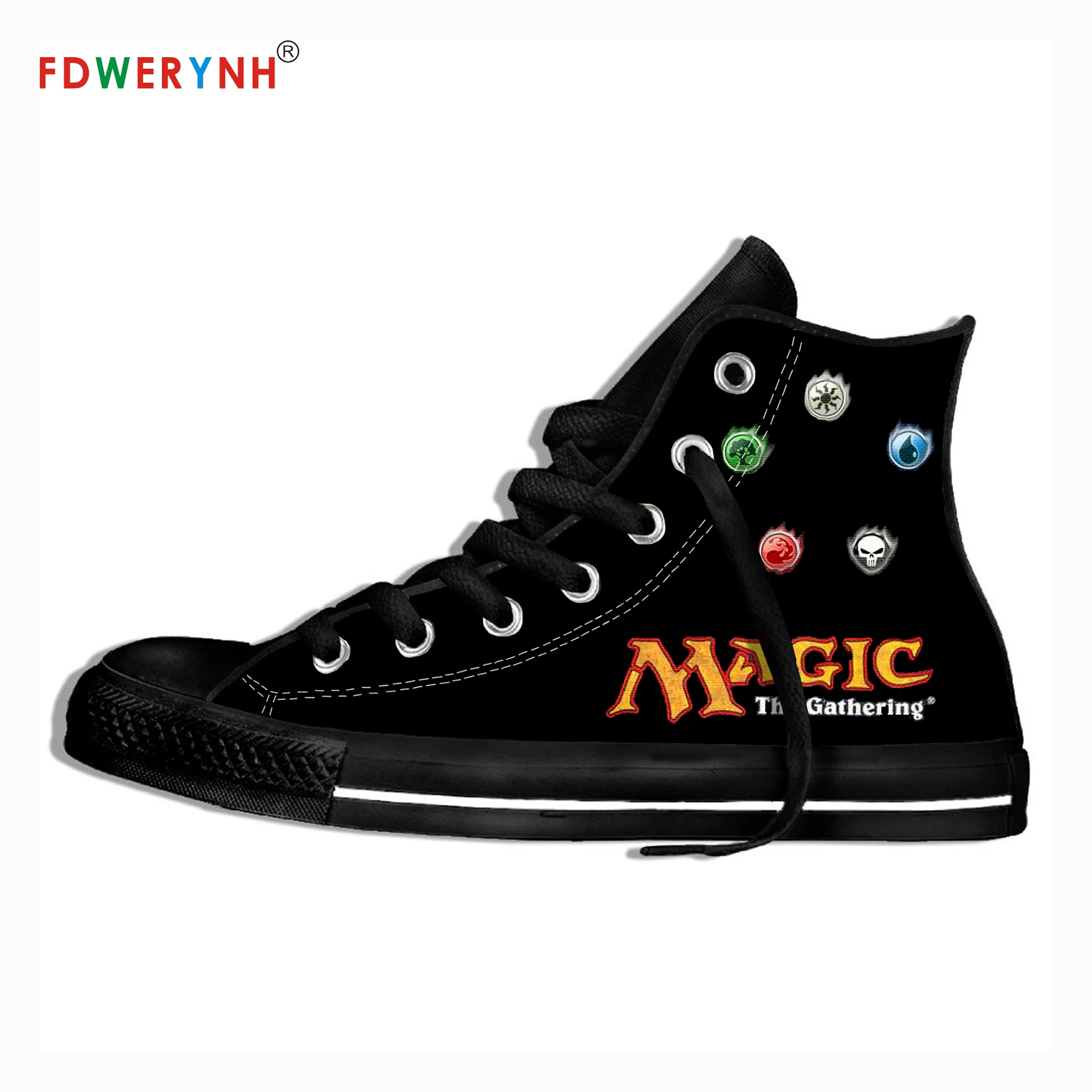 

Men's Casual Shoes The Gathering Band Metal Music European and American Pop Bands 3D Pattern Logo Men Shoes