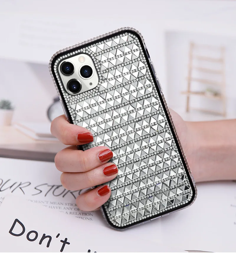 Чехол со стразами для iPhone 11 Pro Max XS XR X 6s 6 7 8|Бамперы| |