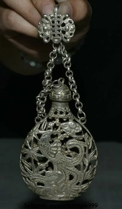 3 8 авиапочту Китая (China из Miao серебра династии Феникс Kylin Qilin зверь для томатного