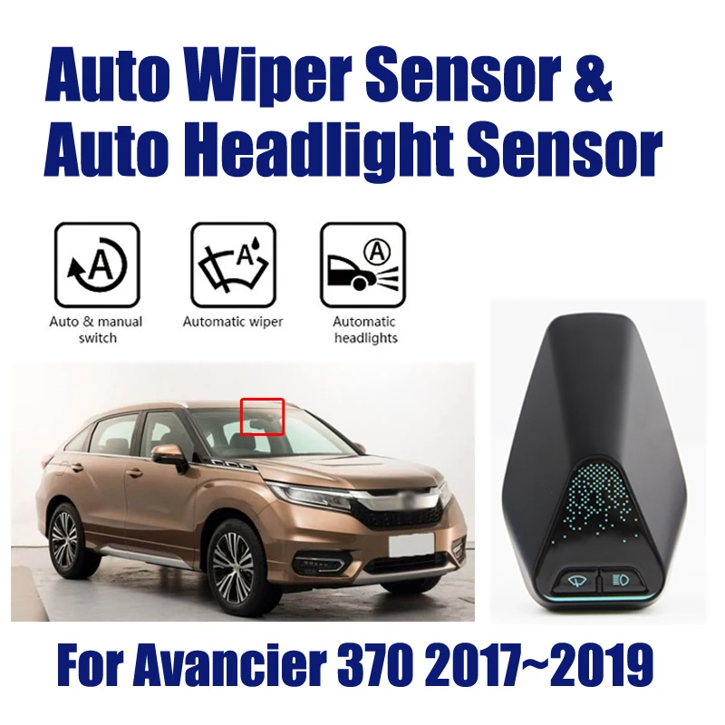 

For Honda Avancier 370 2017~2019 Smart Auto Driving Assistant System Car Automatic Rain Wiper Sensors & Headlight R&D Sensor