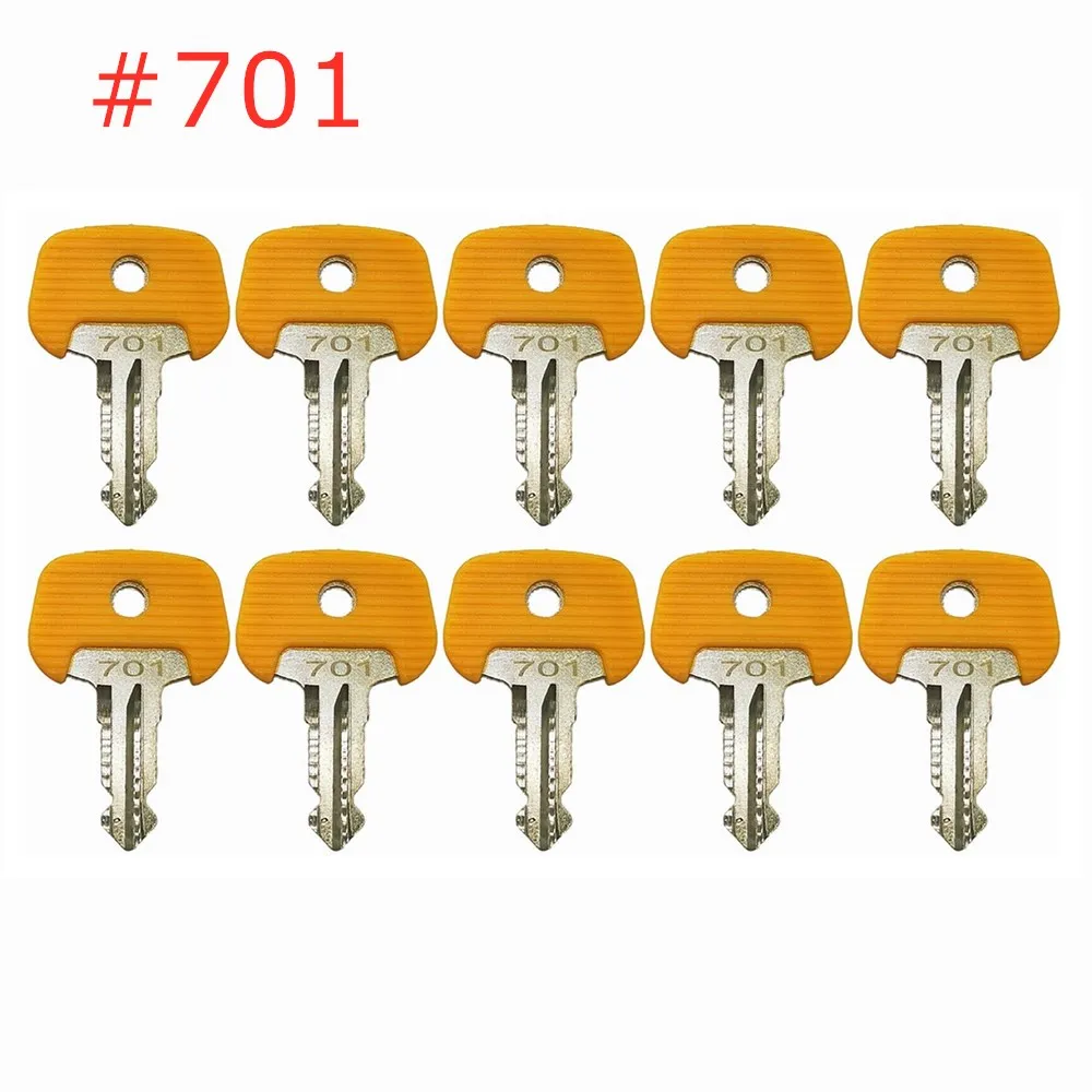 5pc Ignition Key 801 Forklift High Lift Truck Ant Linde Key 0009730419 0009701304 msd plug wires