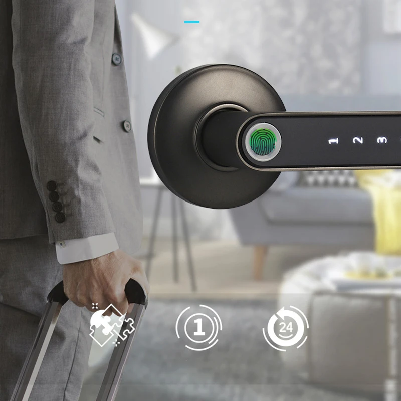 Password Finerprint Smart Lock 8