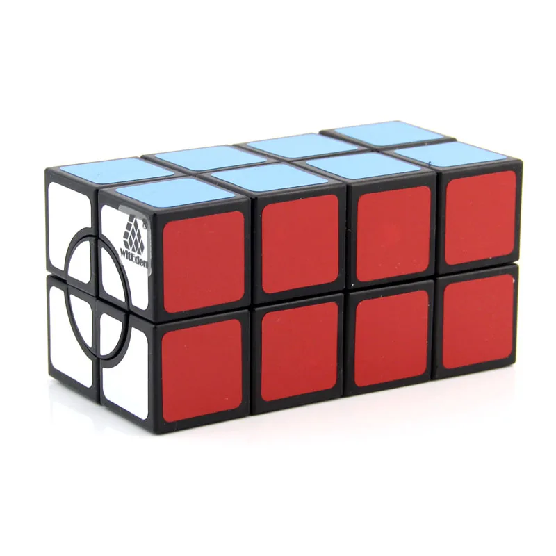 Black Высококачественный магический куб WitEden Super 2x2x4, головоломка Neo speed Wisdom, идеи рождественского подарка, детские игрушки для детей - Цвет: Black