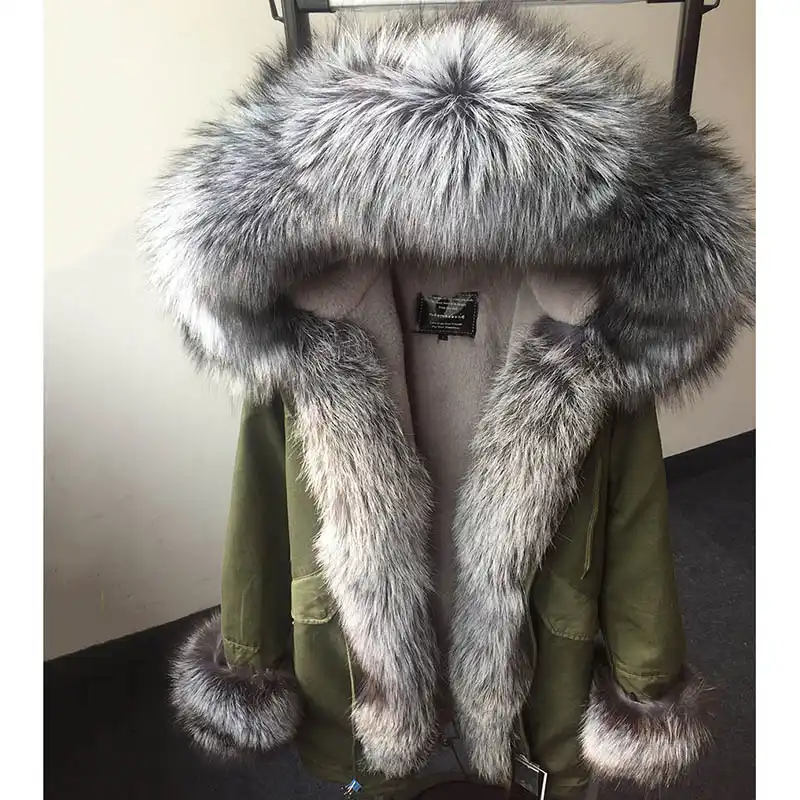 womens thick parka coat