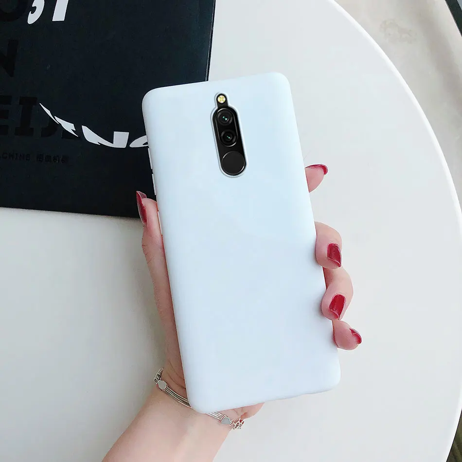 xiaomi leather case card For Xiaomi Redmi 8 Cover Silicone Soft TPU Matte Coque For Funda Xiaomi Redmi 8 Redmi8 Case Protector Bumper Redmi 8 Phone Cases leather case for xiaomi Cases For Xiaomi