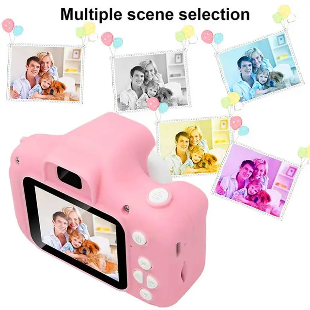 Minicámara de vídeo Digital para niños, videocámara de Juguete Pequeño con pantalla HD de 1080 pulgadas, 2,0 P, regalo para niños 4