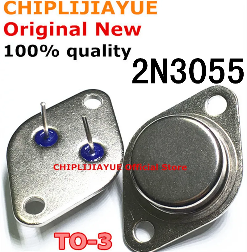Новый и оригинальный чипсет IC 2N3055 TO 3 TO3 15A 60V 5 шт.|Интегральные схемы| |