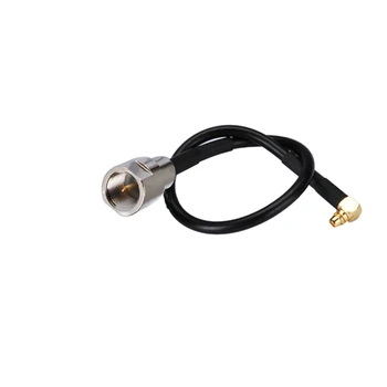 

Superbat MMCX Male Plug Right Angle to FME Male Straight Pigtail Cable RG174 15cm RF Coaxial Jumper Cable Assembly