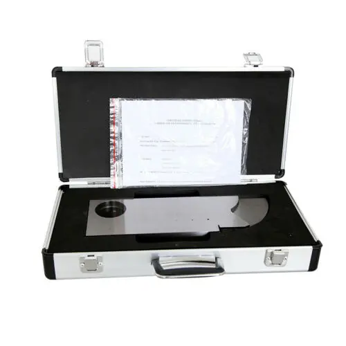 NDT IIW-Type 2 USAF T.0.33B-1-1 Calibration Block 1018 steel test block for Ultrasonic Flaw Detector