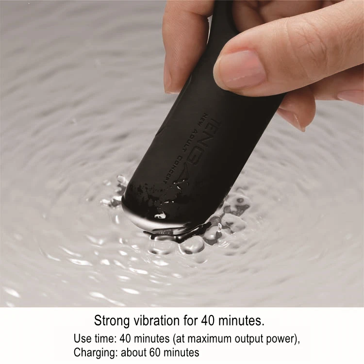 TENGA 15/10 Speeds Penis Ring Vibrator Time Delay Ejaculation Silicone USB Charging Waterproof Penis Massage Sex Toys for Men