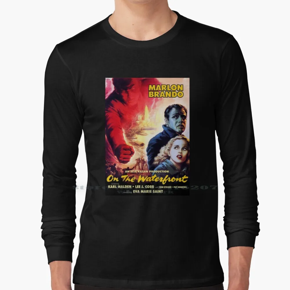 Elia Kazan' On The Waterfront T Shirt 100% Puro Cotone Elia Kazan' Kazan' On The Waterproof A Streetcar Di Nome Desire East Of Eden