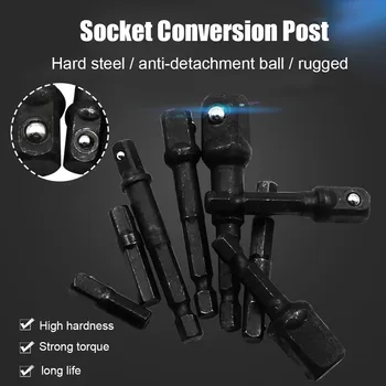 

Socket Bit Hexagonal Shank Adapter Drill Nut Driver Power Extension Bar 2/3/8pcs SP99