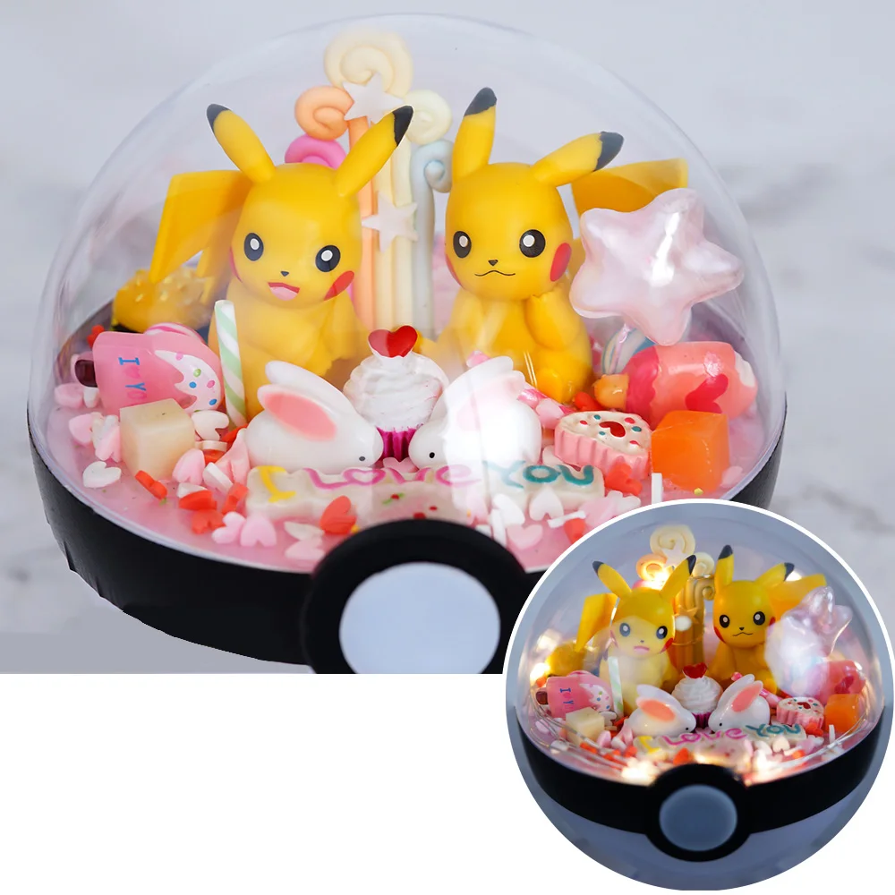 STLE02 Takara Tomy Pokemon Ball XY фигурки Пикачу Бульбазавр Mewtwo ручная работа DIY модель игрушки Brinquedos подружка коробка для рождественских подарков - Цвет: STLE02