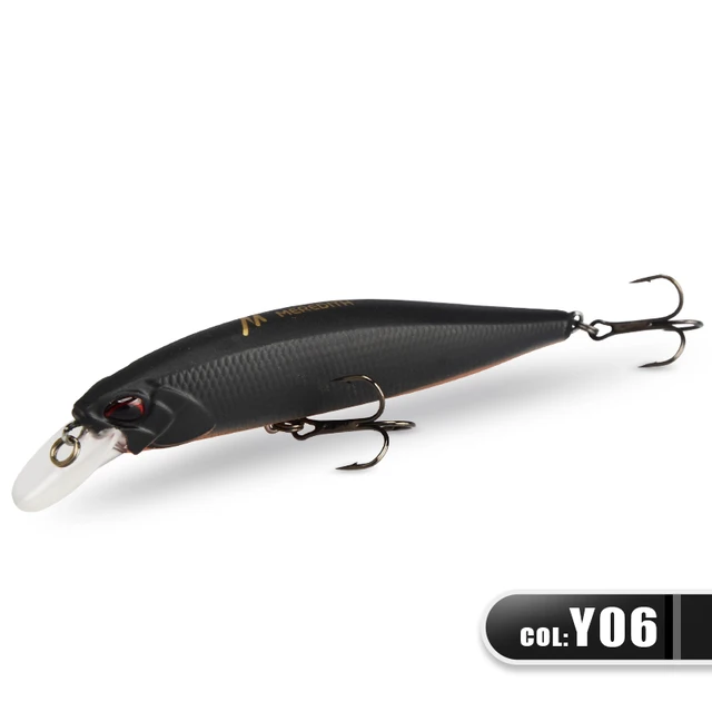 MRERDITH JERK MINNOW 100F 14g  Floating Wobbler Fishing Lure 24Color Minnow Lure Hard Bait Quality Professional Depth0.8-1.0m JBR-100F-Y06