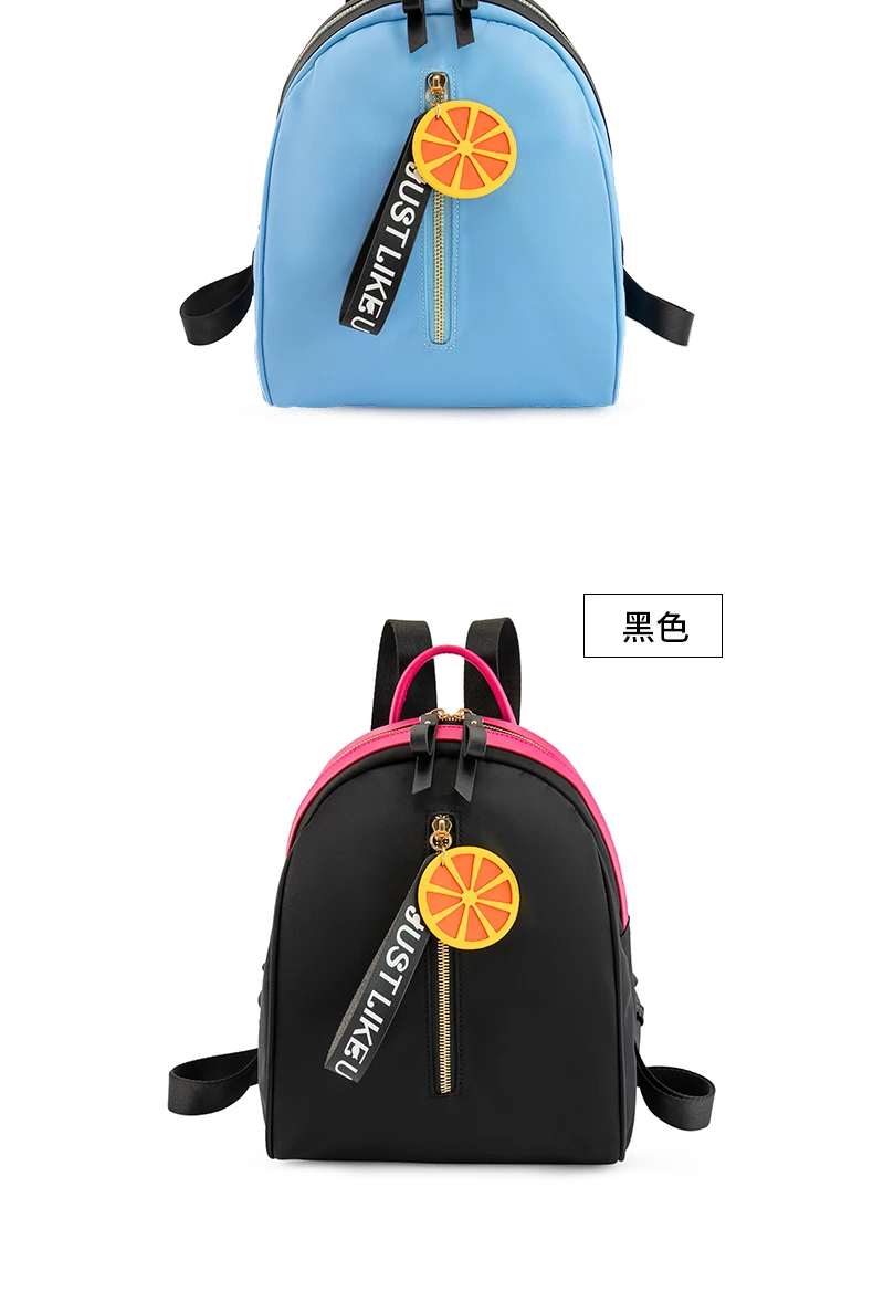 Zoger рюкзак для девочек, водонепроницаемый нейлоновый чехол, новинка 2019, мини дикая Брезентовая сумка, модная ткань Оксфорд, маленький