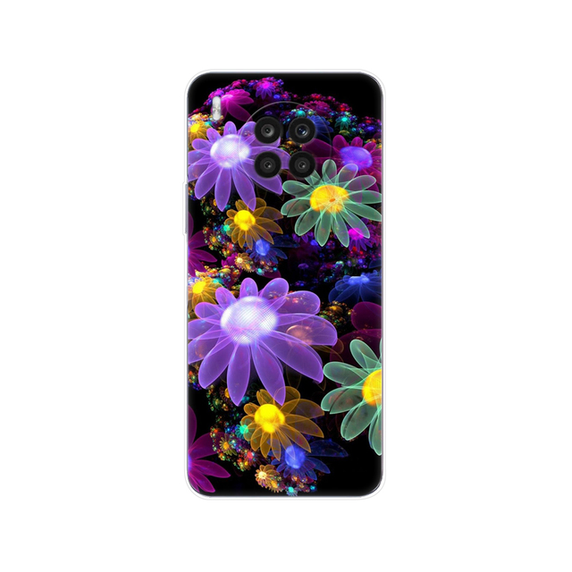 Honor 50 Lite Case 6.67inch Silicon Back Cover Phone Case For Huawei Honor 50 Lite Soft Case TPU Bumper 50Lite Light Funda