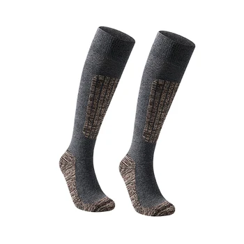 

1pair Men Women Winter Sport Outdoor Hiking Breathable Warm Skating Soft Long Skiing Socks Mountaineering Comfortable Sports