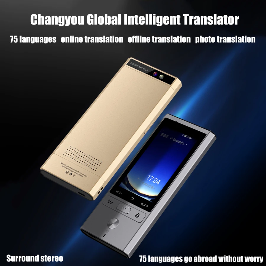 Camera Offline Interpreter 107 Multi-language Portable Travel Smart Voice Translator Photo Translat