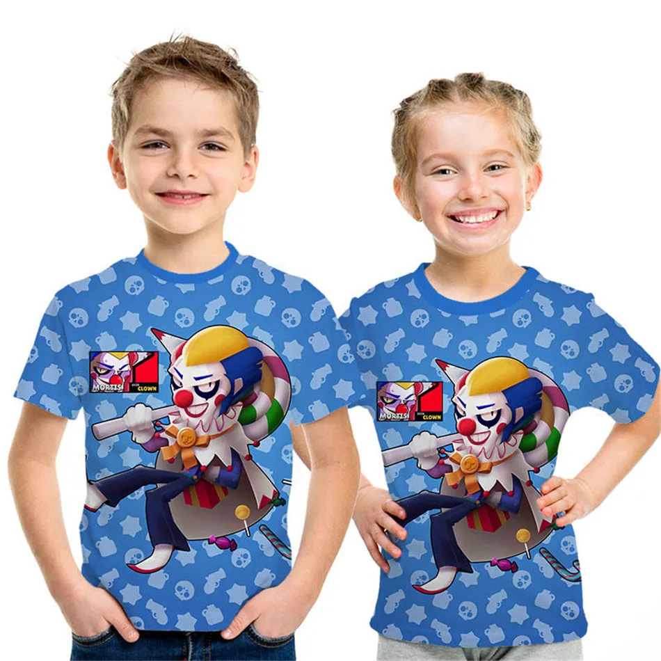 Летняя детская футболка с 3D принтом Фредди для подростков от 12 до 20 лет футболка с мультяшным рисунком для мальчиков и девочек детские футболки - Цвет: picture show NT-294