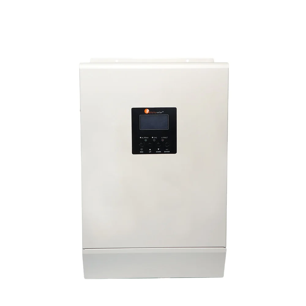 

Felicity solar high quality off grid 5000va 4000w 48V high freequancy hybrid inverter with 50A PWM solar charge controller