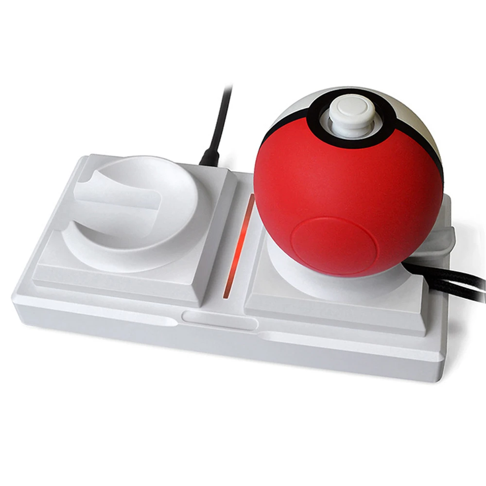 Pokeball зарядная док-станция Poke ball Plus зарядная подставка для nintendo Poke Mon Lets Go Pika Chu контроллер kingd переключатель