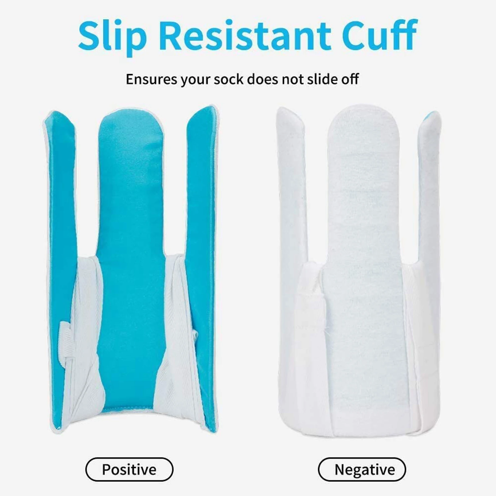 Flexible Sock Aid Kit Slider Sock Helper Aide Tool for Putting on Socks Men Women Elderly Sock Assist Device Sock Puller